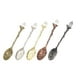 thumbnail image 2 of Cuchara de café Yuarrent para fiesta helado postre té chocolate oro, 2 of 6