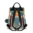 thumbnail image 2 of FORMRS Women's Travel Backpack Purse Anti-Theft Hidden Pockets Casual Shoulder Bag, Blue Rainbow, 2 of 7
