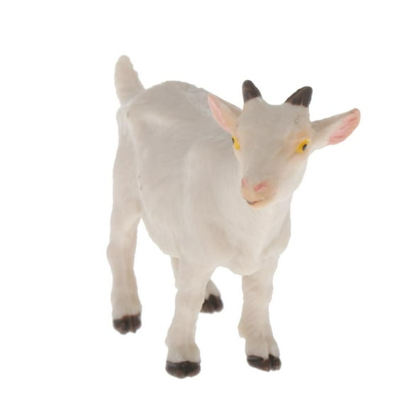 STARTIST 1x Realistic Animal Model Plastic Farm Animals Figures Learn Cognitive Toy goat