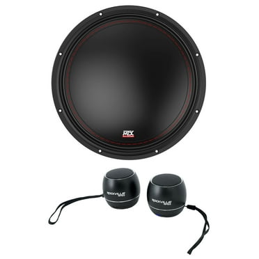 MTX 3512-02 12" 250 Watt RMS SVC 2-ohm Car Audio Subwoofer Sub Home Speaker