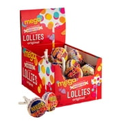 Smarties Mega Double Lollies, 26 Oz, 24 Count, Box Allergen Free