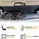 thumbnail image 3 of El parasol plegable para parabrisas de automóvil puede bloquear los rayos ultravioleta, mantener su automóvil fresco y evitar daños., 3 of 6