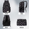 thumbnail image 3 of Large Capacity Backpack Student Back-to-School Lovely Bows Carry on Bag,Lightweight Travel Daypack, 3 of 8