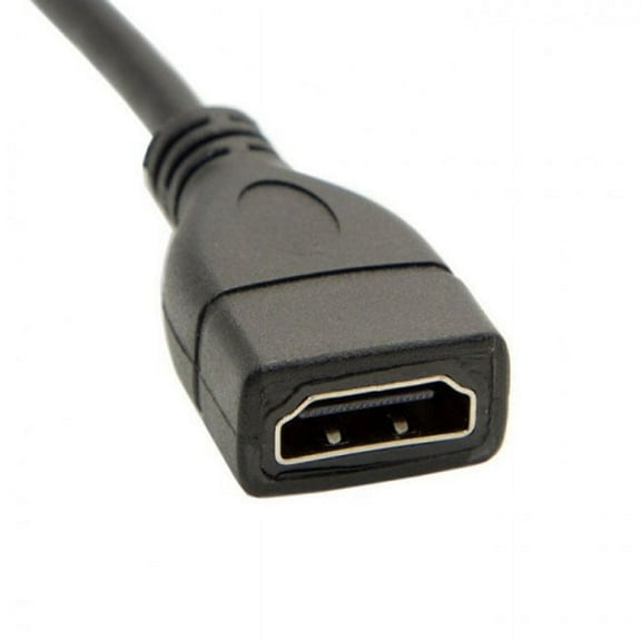 FVH Type C MINI HDMI Male to HDMI Female Extension for DV MP4 Camera DC DV