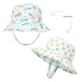 thumbnail image 4 of Landzoo Kid's Cartoon Sun Hat Wide Brim UPF 50+ Protection Hat For Toddler Boys Girls Adjustable Bucket Hat, 4 of 4