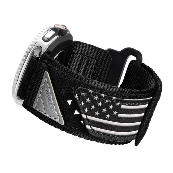 Correa ULTIMAL para Galaxy Watch 40/44/46 mm de nailon, color negro