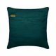 thumbnail image 3 of Fundas de almohada decorativas, funda de almohada de 45 x 45 cm (18 x 18 pulgadas) verde, fundas de almohada verde pavo real, funda de almohada lisa con textura y pliegues, cuadrada de seda - verde, 3 of 3