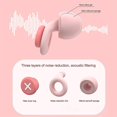 thumbnail image 3 of Quiet Ear Plugs For Noise Reduction - Soft, Reusable Hearing Protection In Flexible Silicone Earplugs For Sleep, 3 of 5