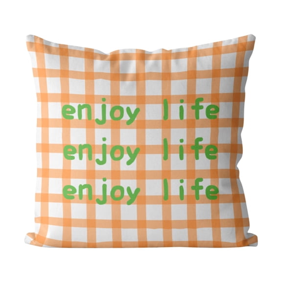Check Plaid Throw Pillow Covers 18 X 18 In-Farmhouse Decorative Pillow Cover For Home Bedroom Couch,Throw Pillow Cases,Vintage Grid Checkered Double Sides Print Pillowcase