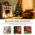 thumbnail image 3 of MOKKHNB 10Pcs White Plastic Garden Border Fence Decorative Christmas Tree Fence for Festive Scene, 3 of 8