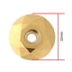 thumbnail image 2 of Tapa superior para auriculares con vástago de bicicleta MTB, cubierta superior para tubo de horquilla de aleación de aluminio (dorado), 2 of 6