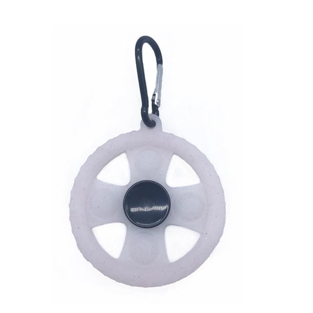Fingertip Finger Gyro Squeezing Toy Silicona Descompresión Llavero Toy Press Bubble Sensory Fingertip Toy Regalos Para Amantes Y Niños seitruly FN007389-04