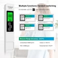thumbnail image 5 of 2 Pack Digital TDS Meter Water Quality Tester 0-9999 PPM EC Temperature Meter Portable Pen Accurate Drinking Water Test Tool For RO Aquarium Pool Hydroponics with LCD Display, 5 of 15