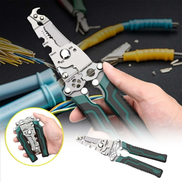 18 In 1 Foldable Wire Stripper Alicate Multiusos Electrico Function Wire Screwdriver 35 11 in 1 Screwdriver 32505 Cmht65043 Cordless Screwdriver Rechargeable 8v Rechargeable Screwdriver Small