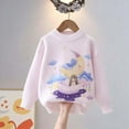 thumbnail image 4 of COM1950s Zhongda Chandail pour Enfants, Col Rond, Haut Tricoté, 4 of 8
