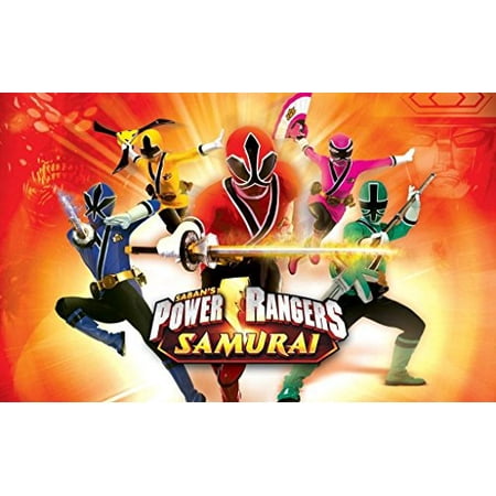 - Power Rangers Samurai Edible Cake Topper Frosting 1/4 Sheet Birthday Party