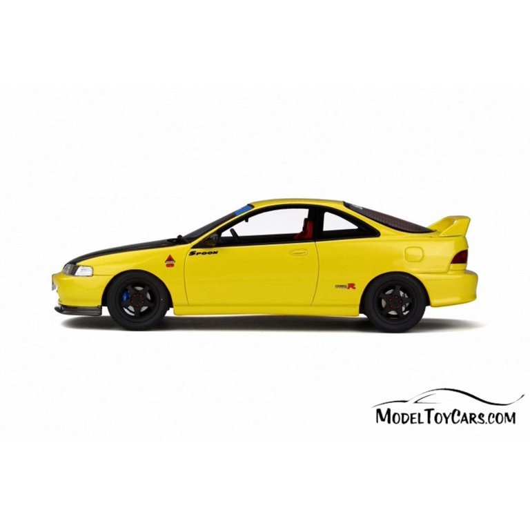 1998 Honda Integra DC2 Spoon, Yellow with Black hood - Ottomobile