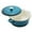 Aegean Teal, variant on Merten & Storck 7QT Dutch Oven with Lid, Lightweight Enameled Iron, Oven Safe, Metal Utensil Safe, Gray