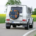 thumbnail image 7 of Kll Funny Steam Train Tire Cover,Universal Wheel Tire Cover For Trailer, Rv, Suv, Truck,Camper And Many Vehicle,(15 Inch), 7 of 7