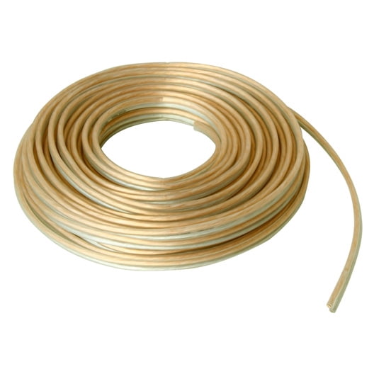 Audiopipe 12-Gauge Speaker Wire 500-Foot Spool Clear - CABLE12500