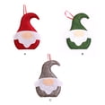 thumbnail image 2 of Yuarrent Colgante de Navidad portátil lindo decorativo elegante hogar restaurante árbol adorno de Papá Noel con cordón Kits de decoración para fiestas Rojo, 2 of 6