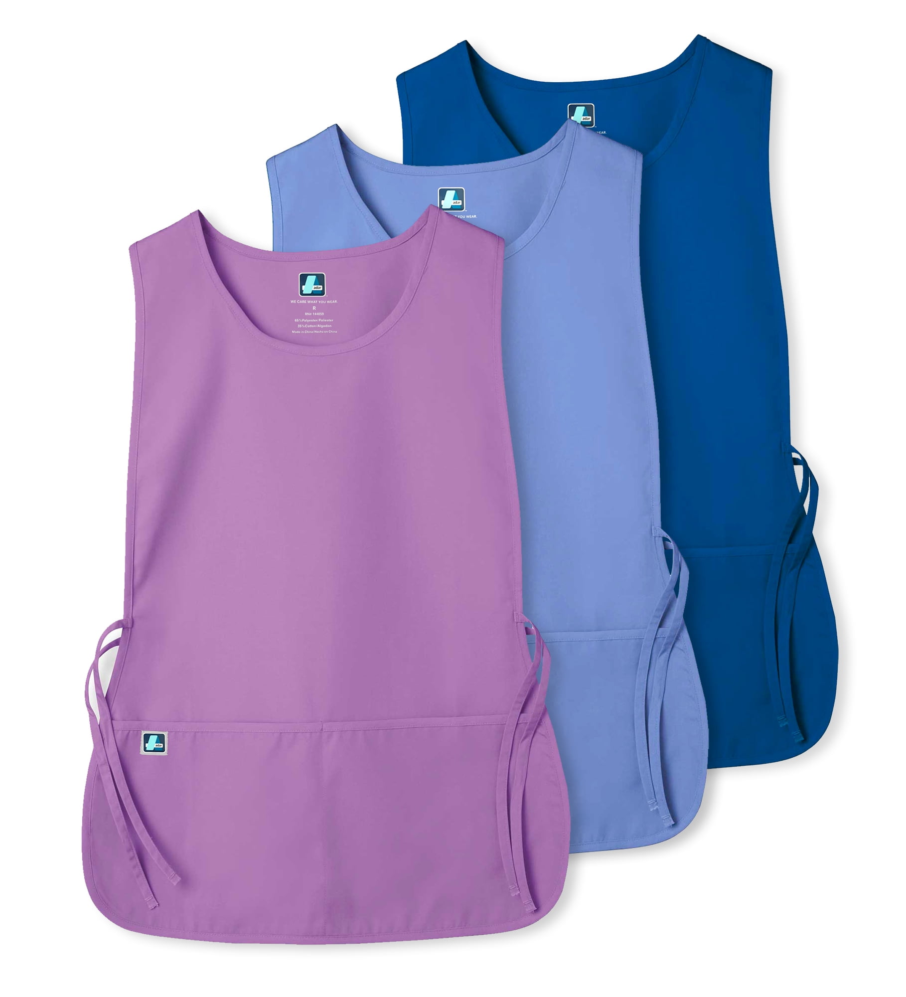 Basic horeca schort unisex zwart