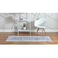 thumbnail image 4 of Rugs.com Oregon Collection Rug – 12 Ft Runner Gray Low-Pile Rug Perfect For Hallways, Entryways, 4 of 9