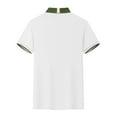thumbnail image 3 of yillto Mens Big and Tall Golf Top Buttons Neck Collared Short Sleeve Casual Athletic Shirts with Pockets, 3 of 5