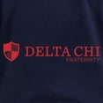 thumbnail image 3 of CafePress - Delta Chi Logo Red Long Sleeve T Shirt - Women's Long Sleeve Graphic Tee Casual Fit, 3 of 4