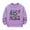 #0068-Purple, variant on Cowsor Girls Sweatshirts Kids Cute Graphic Crewneck Pullover Tops Long Sleeve Holiday Shirts