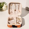 thumbnail image 6 of Mother's Day Travel Portable Square Jewelry Stand, Earring Organizer, Ring Storage, Necklace Holder, Bracelet Stand - Suitable for Girls and Women, Travel Organizer Jewelry Boxes, 6 of 6