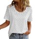 thumbnail image 3 of Tops para hombre, blusas y camisas de cuello redondo y manga corta para hombre, blusas deportivas informales estampadas de cuello redondo vintage de manga corta para hombre y mujer, camisetas para muj, 3 of 8