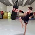 thumbnail image 5 of RDX Kids Punching Bag and Gloves 2ft Set for Boxing Training Junior Filled Heavy Bag Set Youth Kickboxing, Grappling, Punching, MMA, Muay Thai, Martial Arts, Karate, BJJ and Taekwondo, 5 of 8