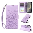 thumbnail image 1 of Funda Cartera GANGXUN con Diseño de Perrito en Relieve para Samsung Galaxy S24 , Protección 360° con Ranuras y Correa Desmontable, 1 of 6