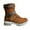 Brown, variant on Fesfesfes Fall Boots Women Mid-low-tube And Winter Europe And America Wool Stitching Wool 9(42)