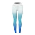 thumbnail image 2 of Gibobby Leggings gluteos deportivo Leggings con estampado paragradado para mujer Leggings deportivos para levantamiento caparara（Aqua， S), 2 of 4