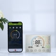 thumbnail image 2 of Mistaha Programmable LCD Touch Screen Digital Thermostat for Electric Heating - BHT-8000 GBLW Grey - Voice Control Excluded, 2 of 7