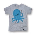 thumbnail image 2 of Instant Message - Octopus Pirate-Toddler Short Sleeve Tee Shirt-3T, 2 of 6