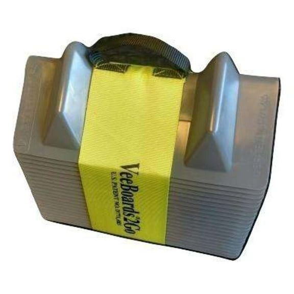 VB2GO Grey Stacking Veeboards ® - Ratchet Strap Protectors | VB2GOGY