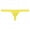 Yellow, variant on Mens Underwear Men Casual Fashion Solid Underwear Ultrabook Low Waist Seamless Thong