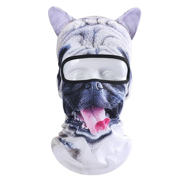 3D Animal Balaclava Bicycle Cycling Ski Hats Party Cat Dog Full Face Mask Funny Neck Gaiter Windproof Soft Animal with Ears Hats