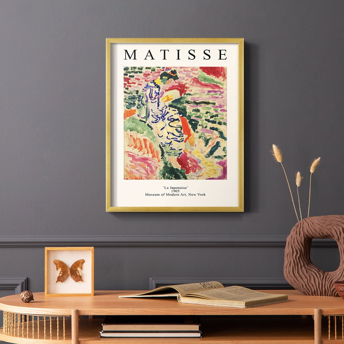 Matisse CCIII in Solid Wood 16 x 20 Framed Print