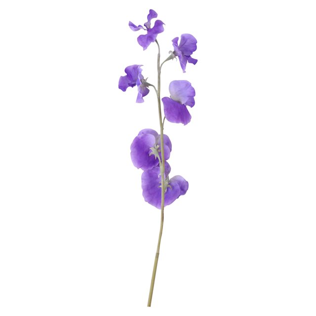 Simulation Pea Blossom Decorative Flower Fake Flower Ornament Home Adornment Purple