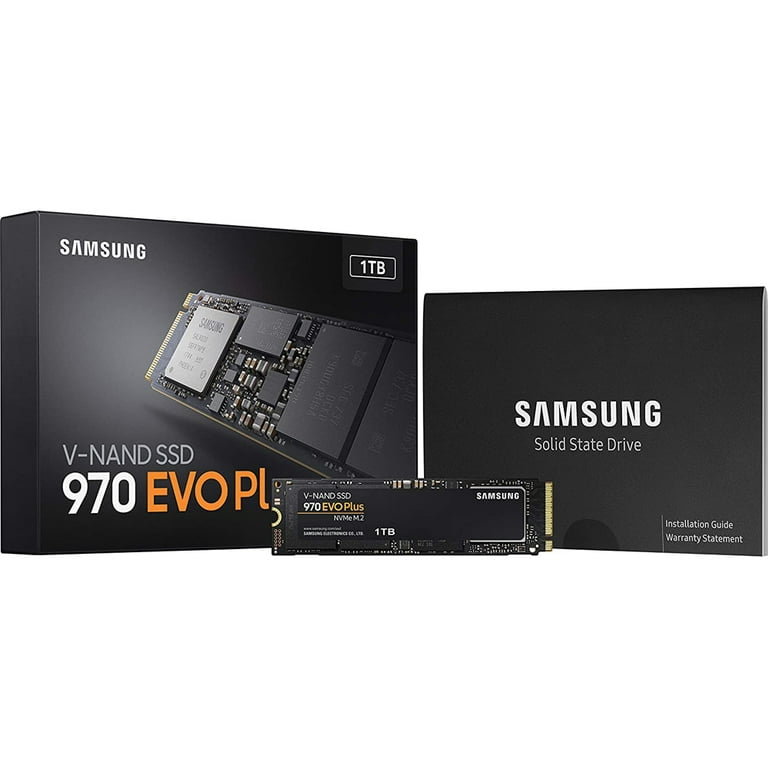 SAMSUNG 970 EVO Plus SSD 1TB NVMe M.2 Internal Solid State Hard Drive,  V-NAND Technology, Storage and Memory Expansion for Gaming, Graphics w/Heat