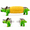 Triceratops, variant on Corn on the Cob Holders with Dinosaur Design, BBQ Kitchen Tool Set for Hot Corn Grip, Non-Slip Corn Skewers for Family BBQ, Picnic & Outdoor Cooking