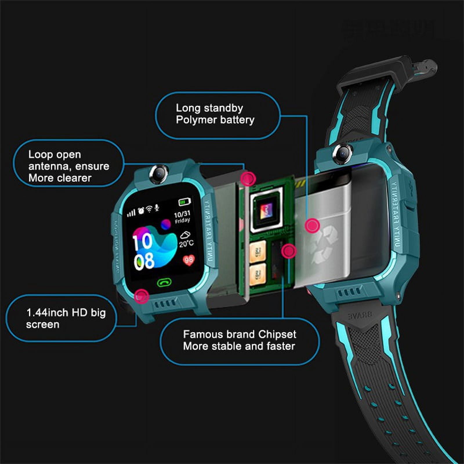 Z6 Kids Smart Watch Sim Card Call Phone Smartwatch Waterproof