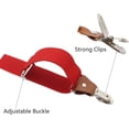 thumbnail image 4 of Timiot Men’s Y-Back 4 Metal Clip Elastic Wide Suspenders Perfect For Both Casual&Formal, 4 of 4