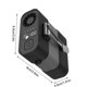 thumbnail image 2 of Ventilador de cintura para colgar, portátil, para exteriores, con clip, largo, de alta velocidad, con marco de metal, ajustable, plegable, para refrigeración al aire libre, ventilación de, 2 of 8