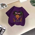 thumbnail image 4 of Zecgelong T-Shirt Décontracté à Manches Courtes et Col Rond pour Filles, Imprimé Dessin Animé, Taille 12-14 Ans, 4 of 4