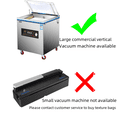 thumbnail image 2 of Bolsa de vacío suave, bolsa de nailon engrosada para conservación al vacío de alimentos cocidos, bolsa de embalaje de plástico desechable, 2 of 4